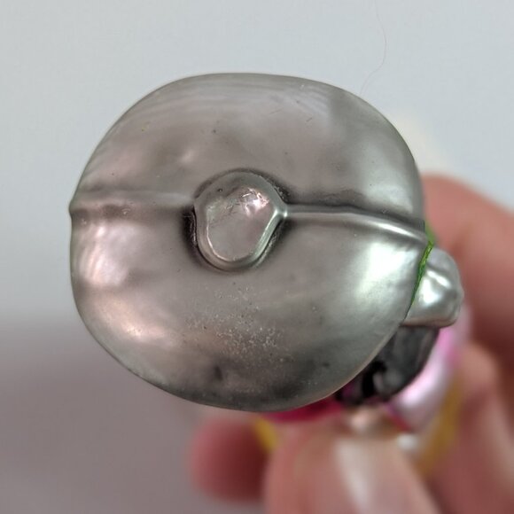 Vtg Christopher Radko Patrick's Bunny Christmas Ornament Hand Painted Glass - Picture 7 of 8